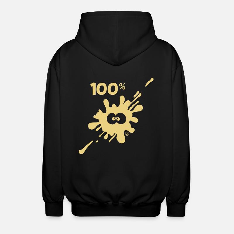 100% MUD - Unisex Kapuzenjacke - Schwarz