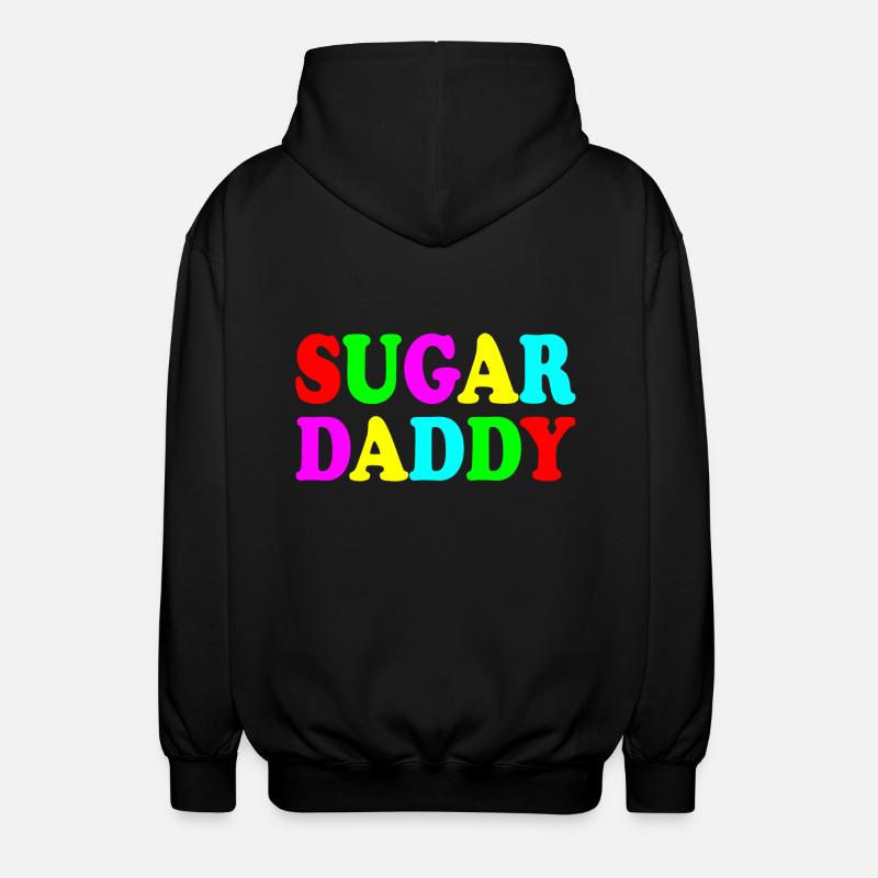 Sugar daddy - Veste à capuche unisexe - noir
