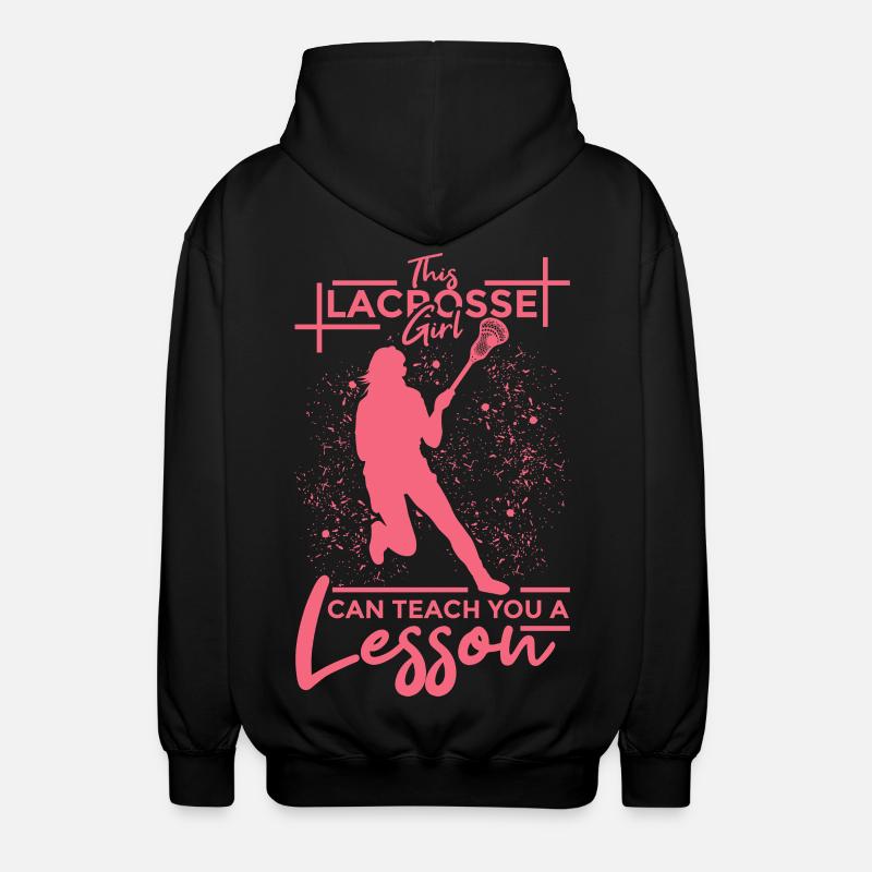 Fille de crosse - Veste à capuche unisexe - noir