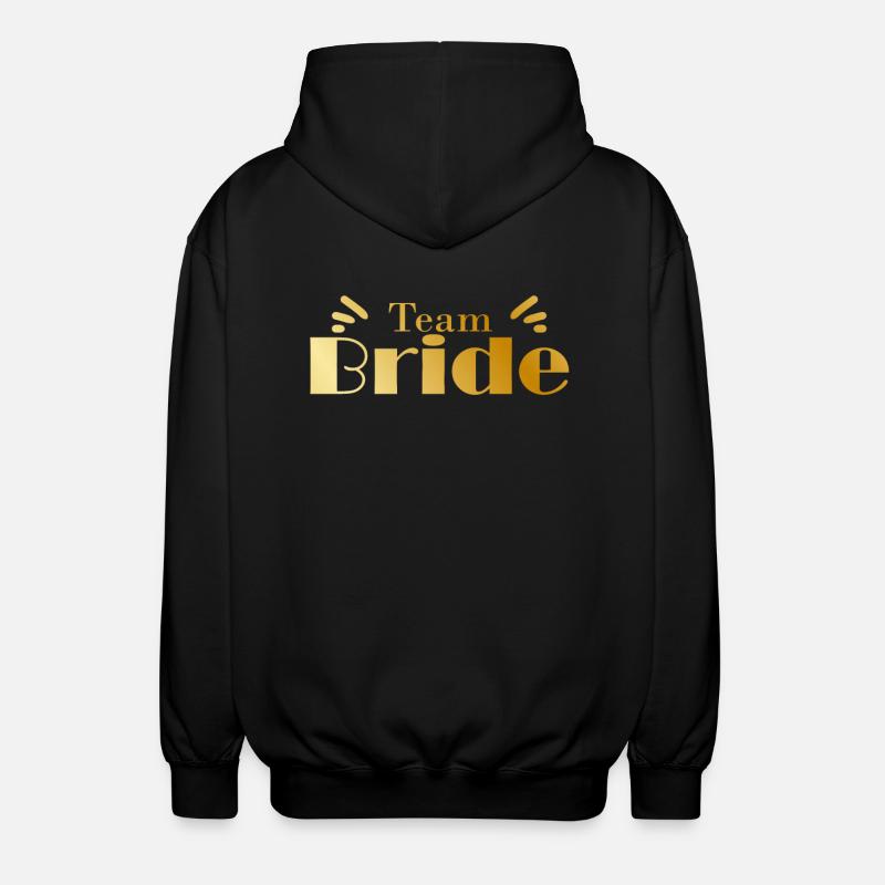 Équipe Bride - Veste à capuche unisexe - noir