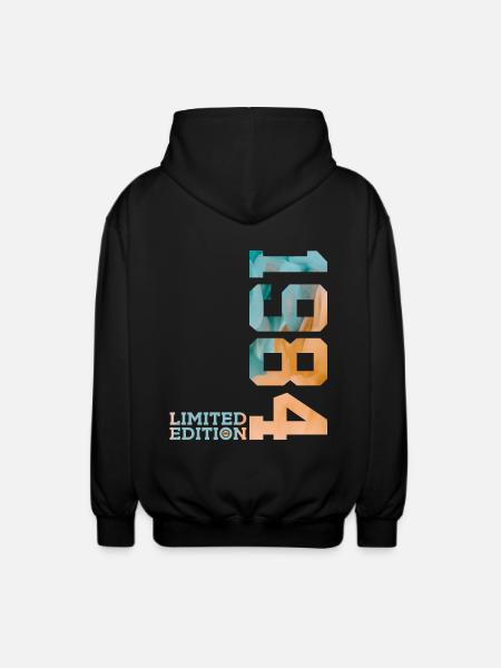 42E ANNIVERSAIRE ÉDITION LIMITÉE 1984 - Veste à capuche unisexe - noir