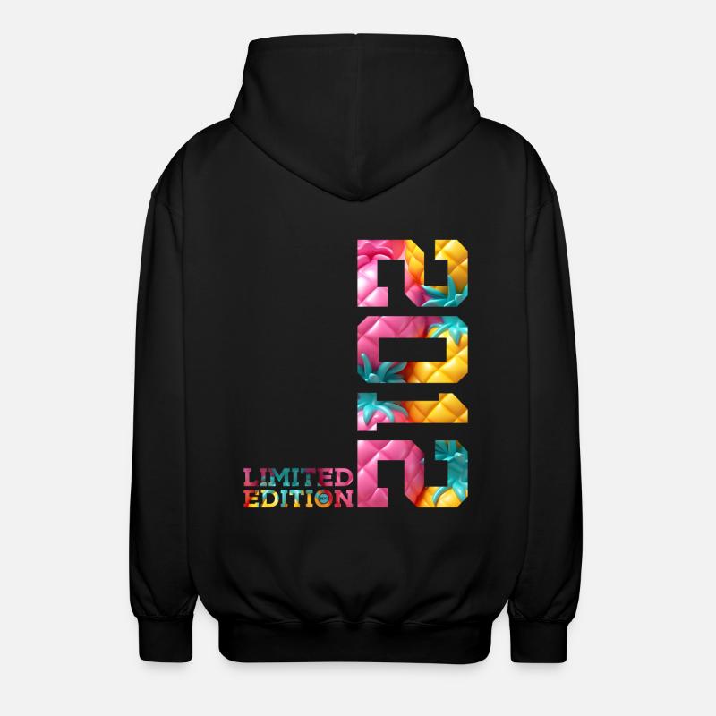 14TH BIRTHDAY LIMITED EDITION 2012 - Unisex Hooded Jacket - black
