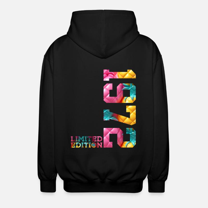 54E ANNIVERSAIRE ÉDITION LIMITÉE 1972 - Veste à capuche unisexe - noir