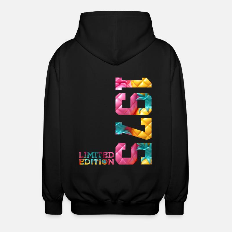 51E ANNIVERSAIRE ÉDITION LIMITÉE 1975 - Veste à capuche unisexe - noir