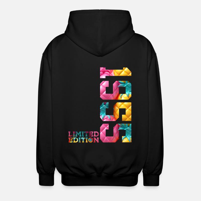 71E ANNIVERSAIRE ÉDITION LIMITÉE 1955 - Veste à capuche unisexe - noir