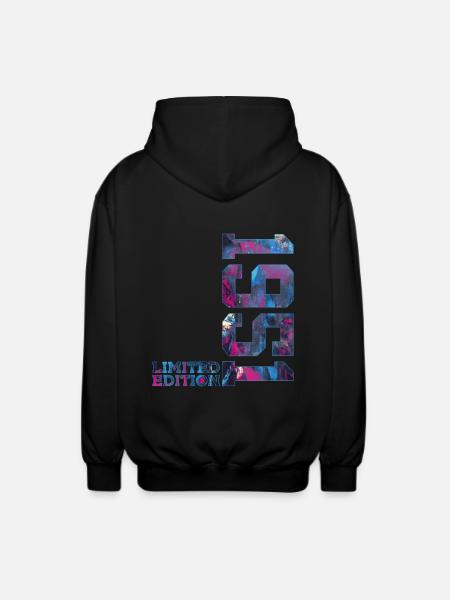 75TH BIRTHDAY 75TH ANNIVERSARY LIMITED EDITION 1951 - Unisex Hooded Jacket - black