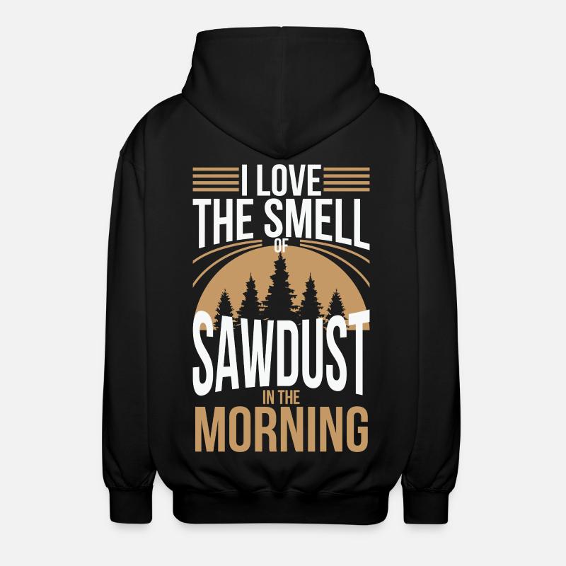 bûcheron - Veste à capuche unisexe - noir