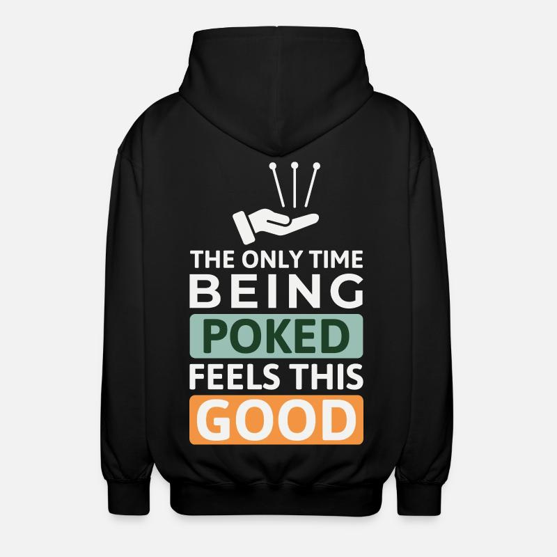 Licensed TCM Practitioner Expert Therapeutic  - Unisex Hooded Jacket - black