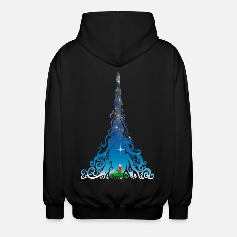 rêves Rocket - Veste à capuche unisexe - noir