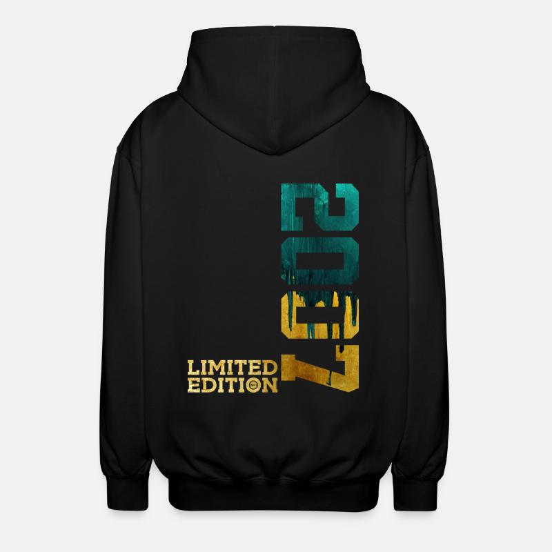 19E ANNIVERSAIRE ÉDITION LIMITÉE 2007 - Veste à capuche unisexe - noir