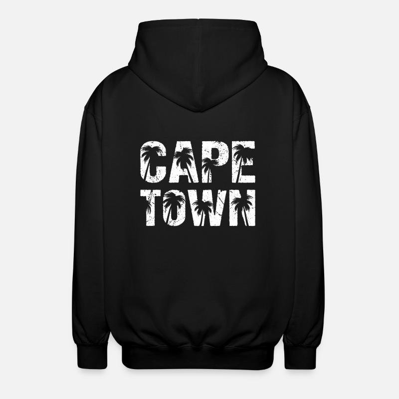 Le Cap Palmiers Le Cap - Veste à capuche unisexe - noir