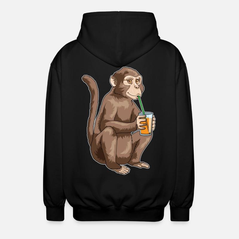 Jus de singe - Veste à capuche unisexe - noir