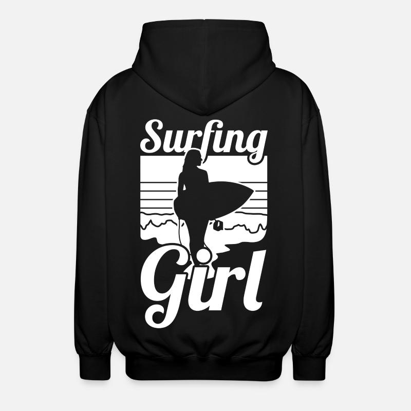 Surfeuse - Veste à capuche unisexe - noir