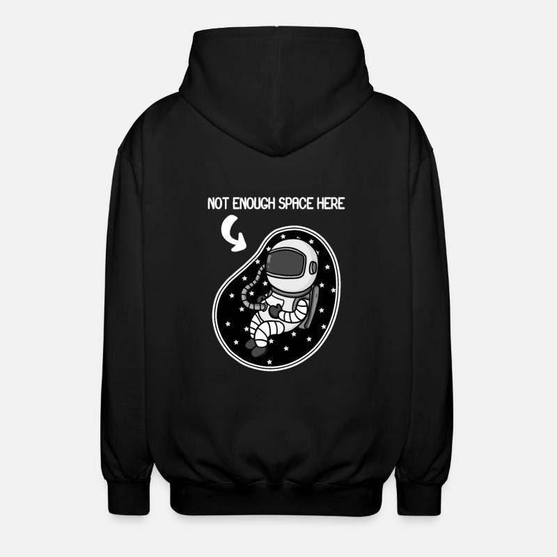 grossesse bébé enceinte - Veste à capuche unisexe - noir