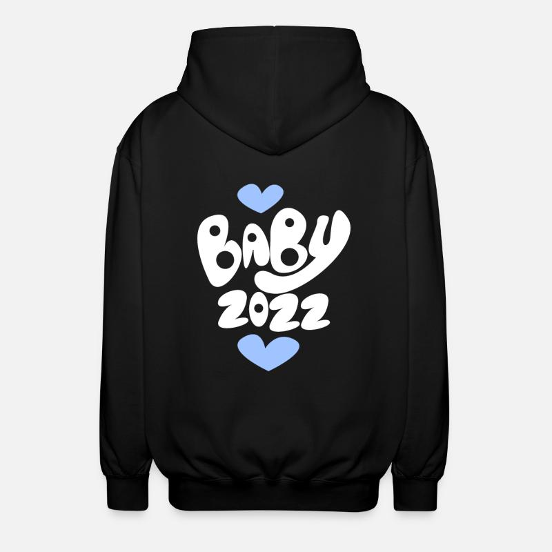 Bébé 2022 - Veste à capuche unisexe - noir