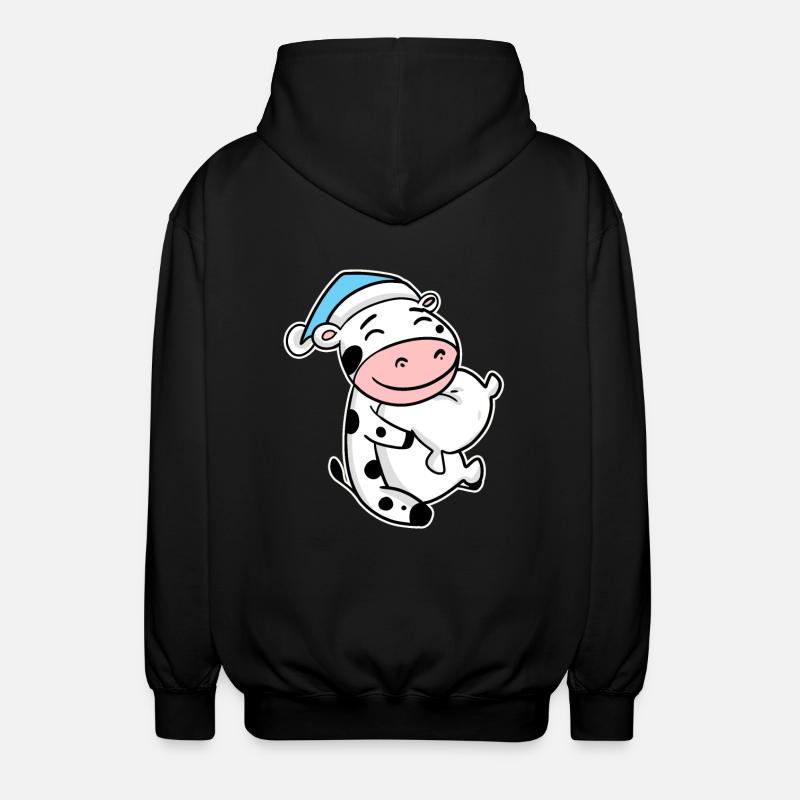 Bébé vache - Veste à capuche unisexe - noir