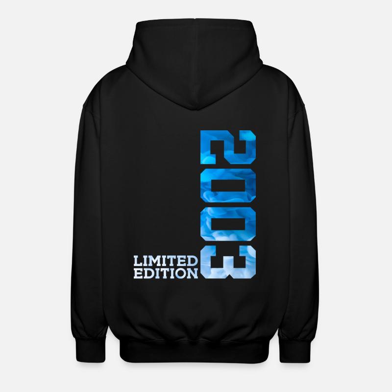 23E ANNIVERSAIRE ÉDITION LIMITÉE 2003 - Veste à capuche unisexe - noir