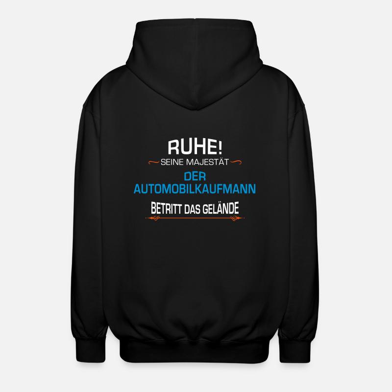 Automobilkaufmann Beruf - Unisex Kapuzenjacke - Schwarz