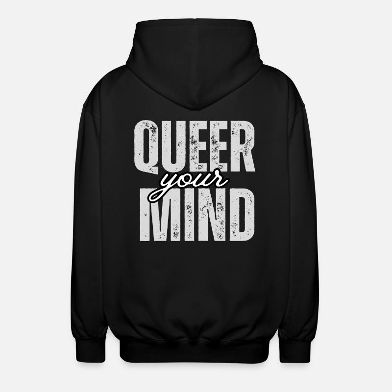 Queer votre - Veste à capuche unisexe - noir