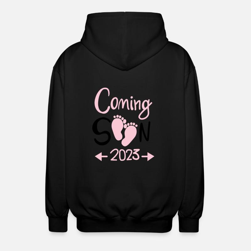 Enceinte 2023 - Veste à capuche unisexe - noir