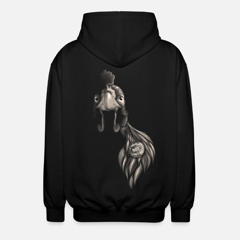Someone NOT something - Veste à capuche unisexe - noir