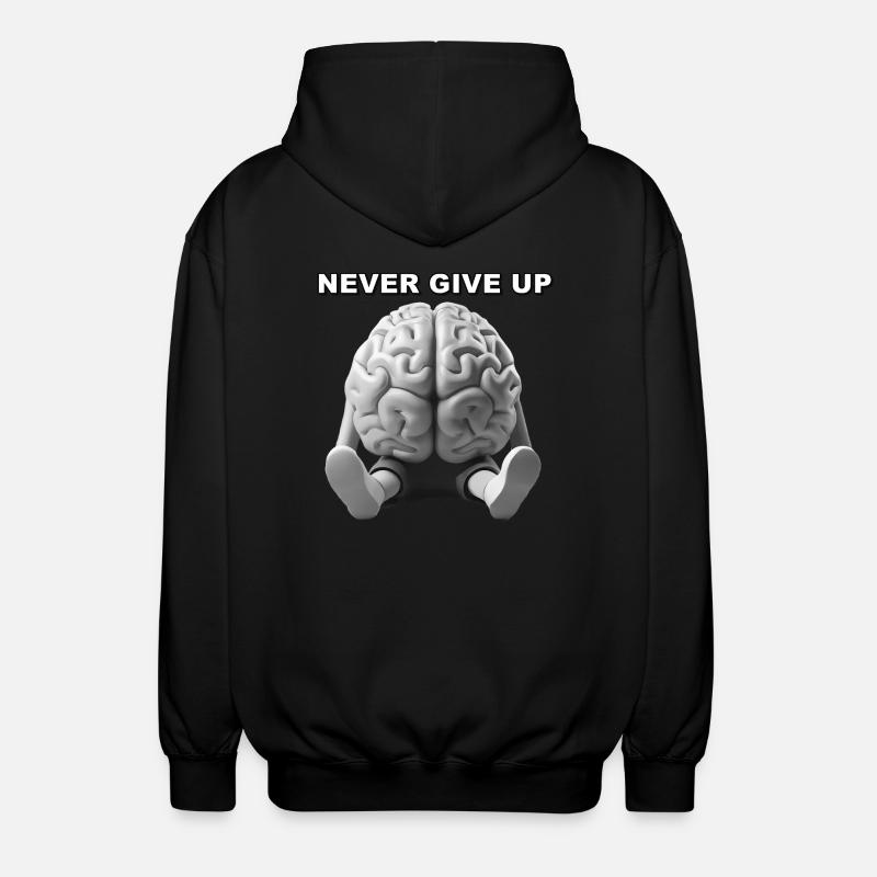 Bless you - Unisex Hooded Jacket - black