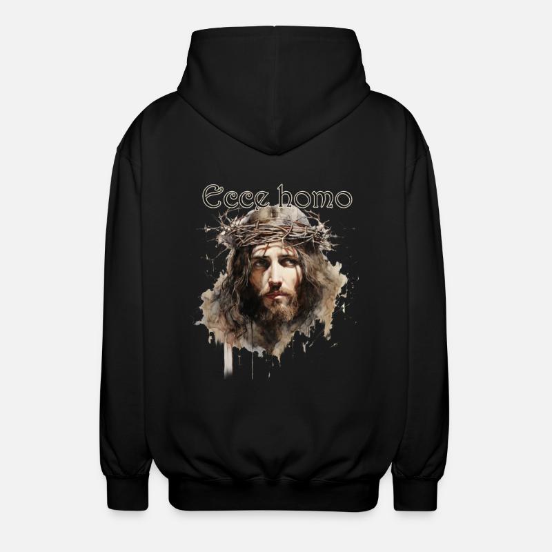 Ecce Homo - Veste à capuche unisexe - noir