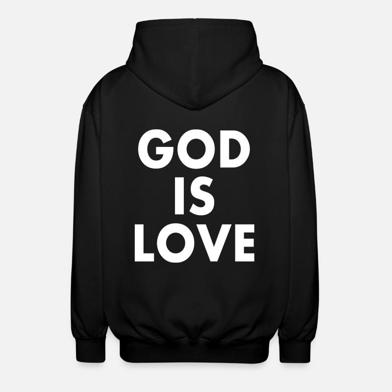 God is good - Veste à capuche unisexe - noir