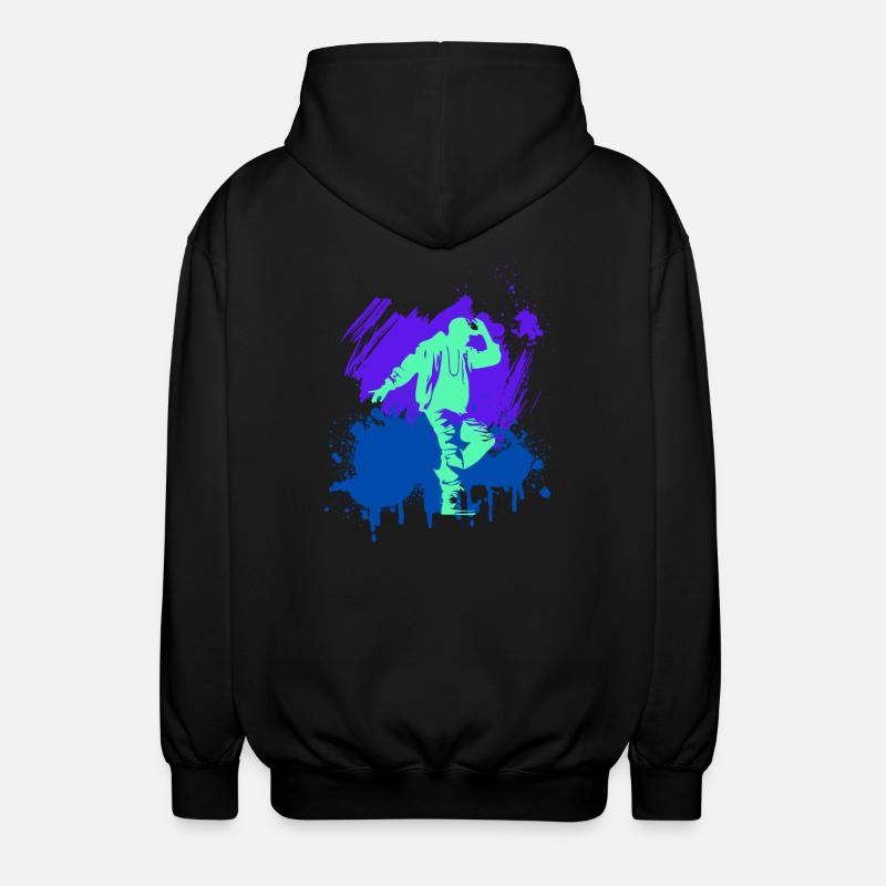 Dancer - Unisex Kapuzenjacke - Schwarz
