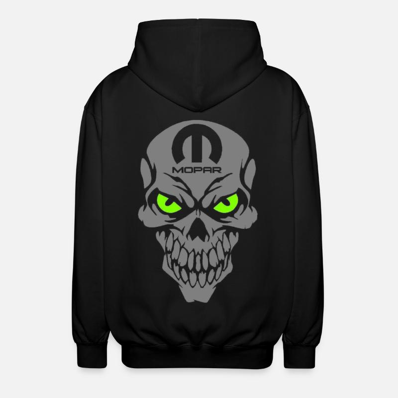 Mopar Skull - Unisex Kapuzenjacke - Schwarz