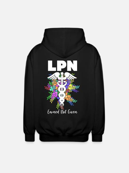 Nurse Nurse Nurse - Unisex Hooded Jacket - black