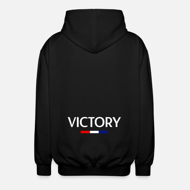 Sieg - Unisex Kapuzenjacke - Schwarz