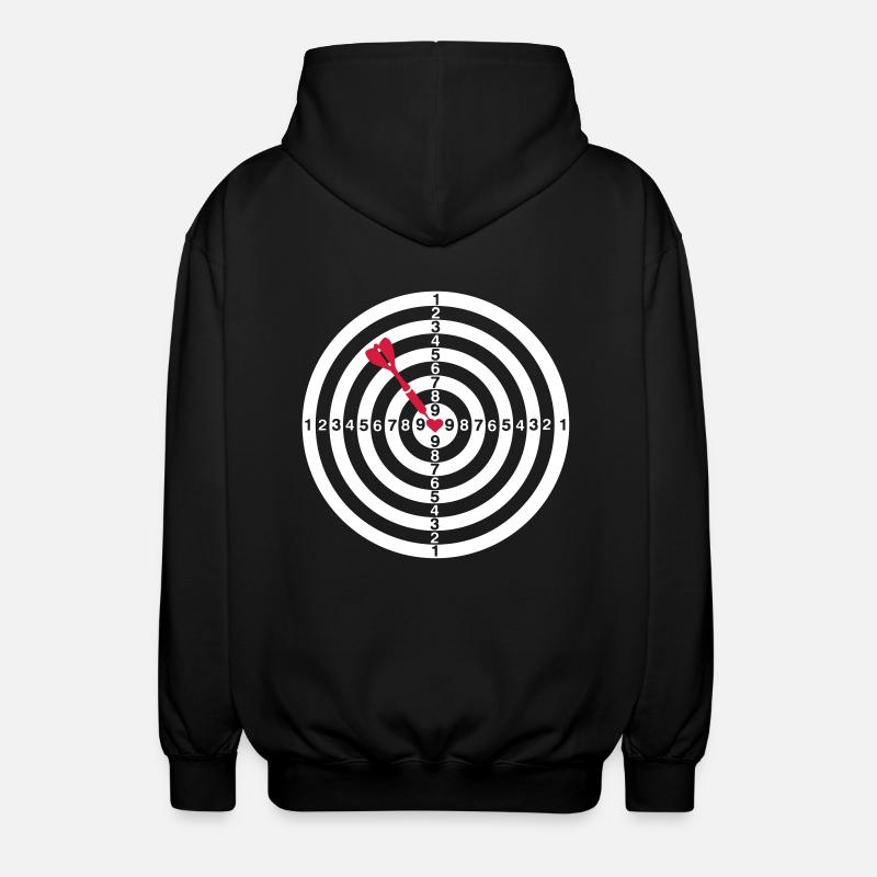 LovedART - Unisex Kapuzenjacke - Schwarz