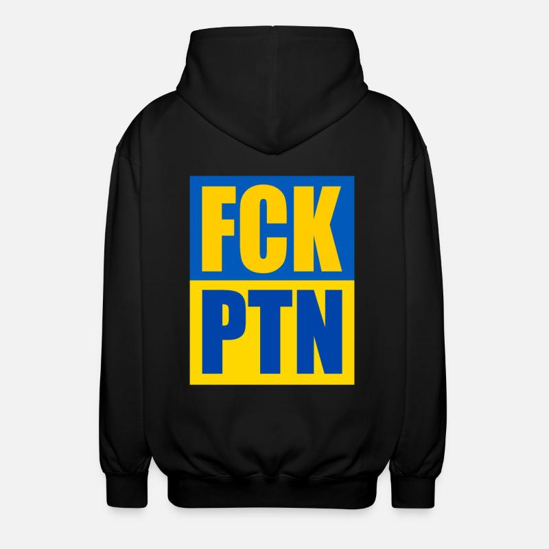 Fck ptn - Veste à capuche unisexe - noir