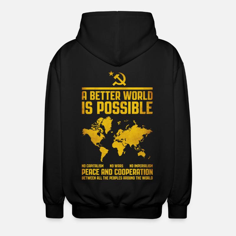 Un monde meilleur 2 - Veste à capuche unisexe - noir