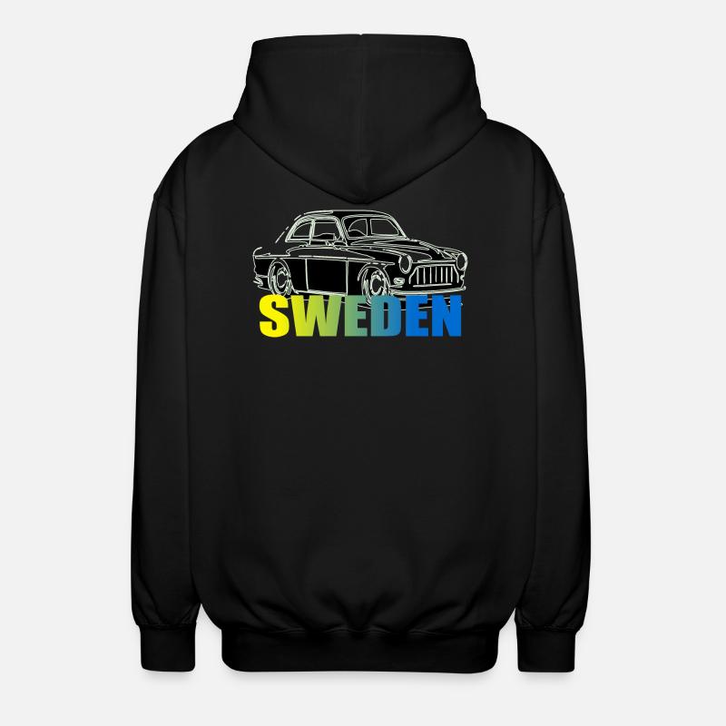 Amazone Auto Design Sweden - Unisex Hooded Jacket - black