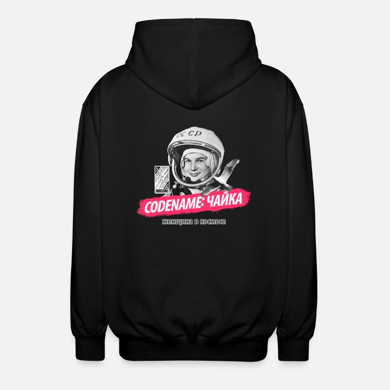 Codename: «Чайка» - Unisex Hooded Jacket - black