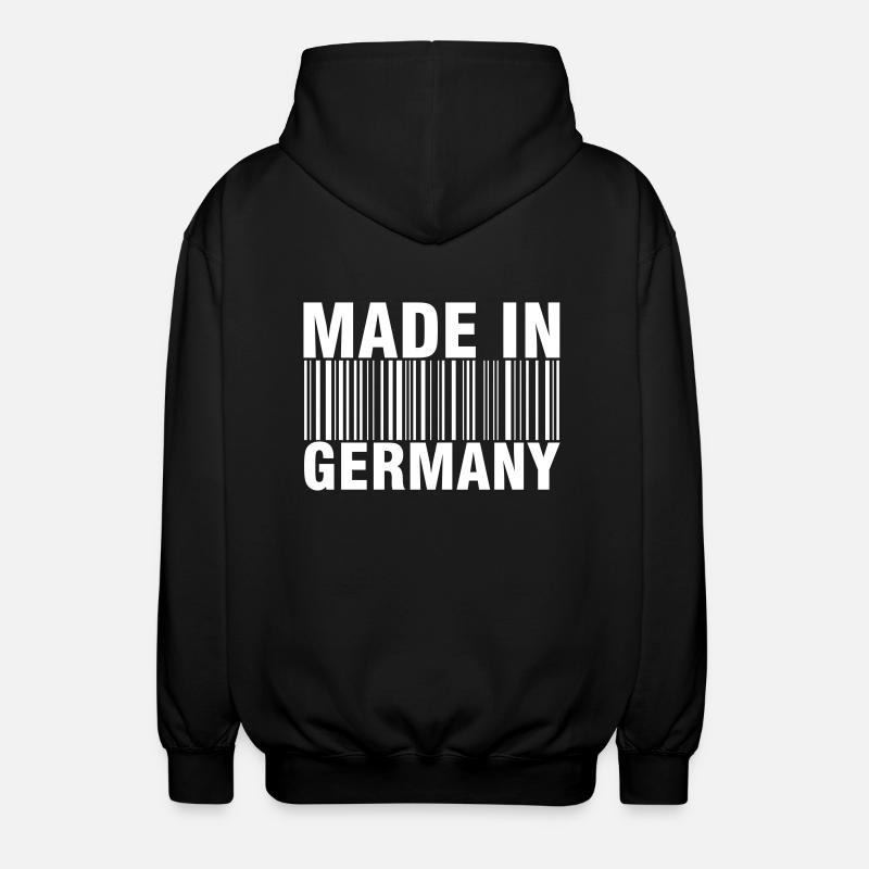 Made in Germany - Unisex Hooded Jacket - black
