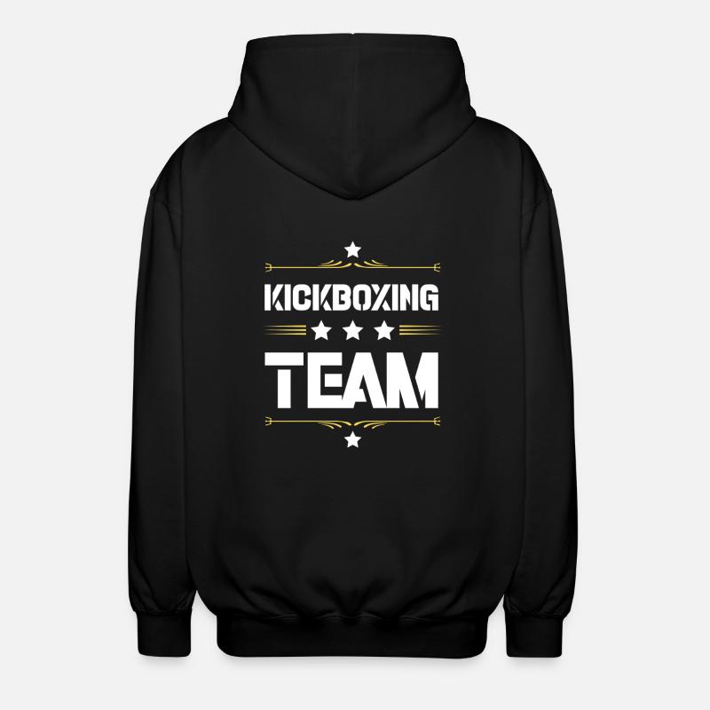 Équipe de kickboxing - Veste à capuche unisexe - noir