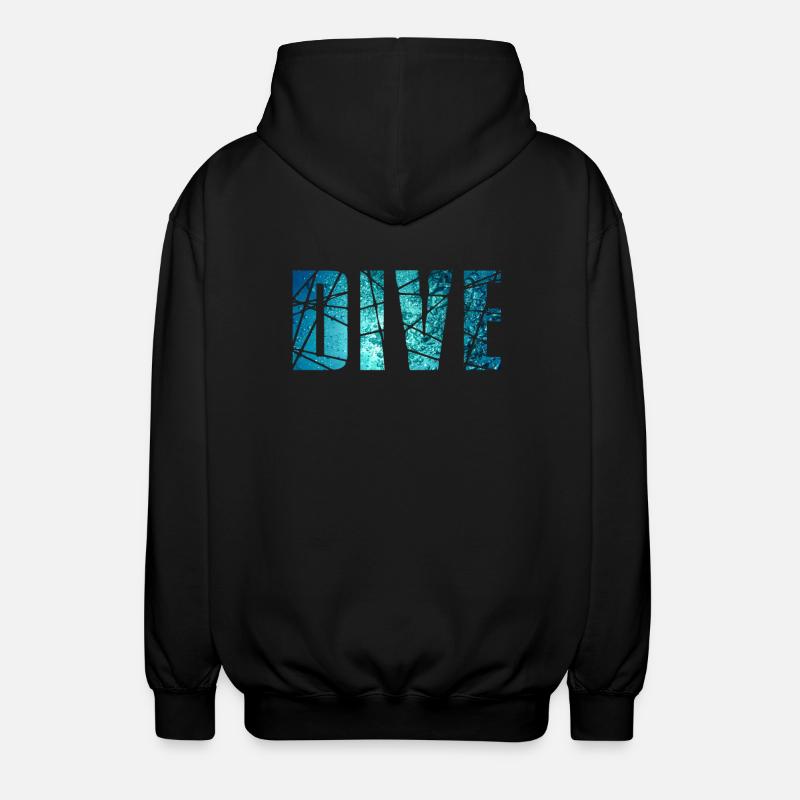 DIVE - Veste à capuche unisexe - noir