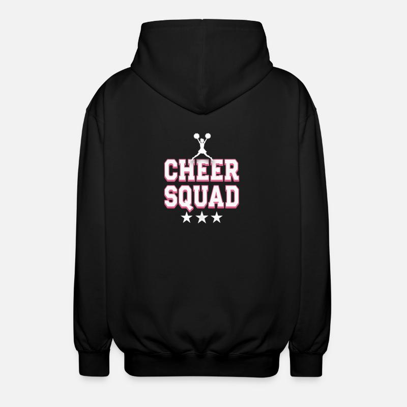 Cheerleading Cheer Squad Cheer Squad - Unisex Kapuzenjacke - Schwarz