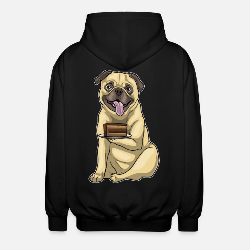 Gâteau Carlin - Veste à capuche unisexe - noir