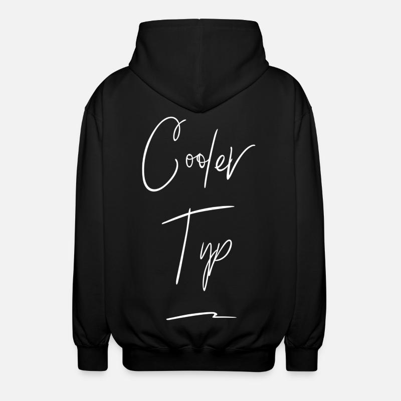 Cool Guy Drôle Dicton - Veste à capuche unisexe - noir