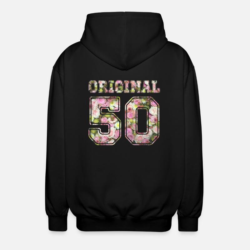 Original 50 - Unisex Hooded Jacket - black
