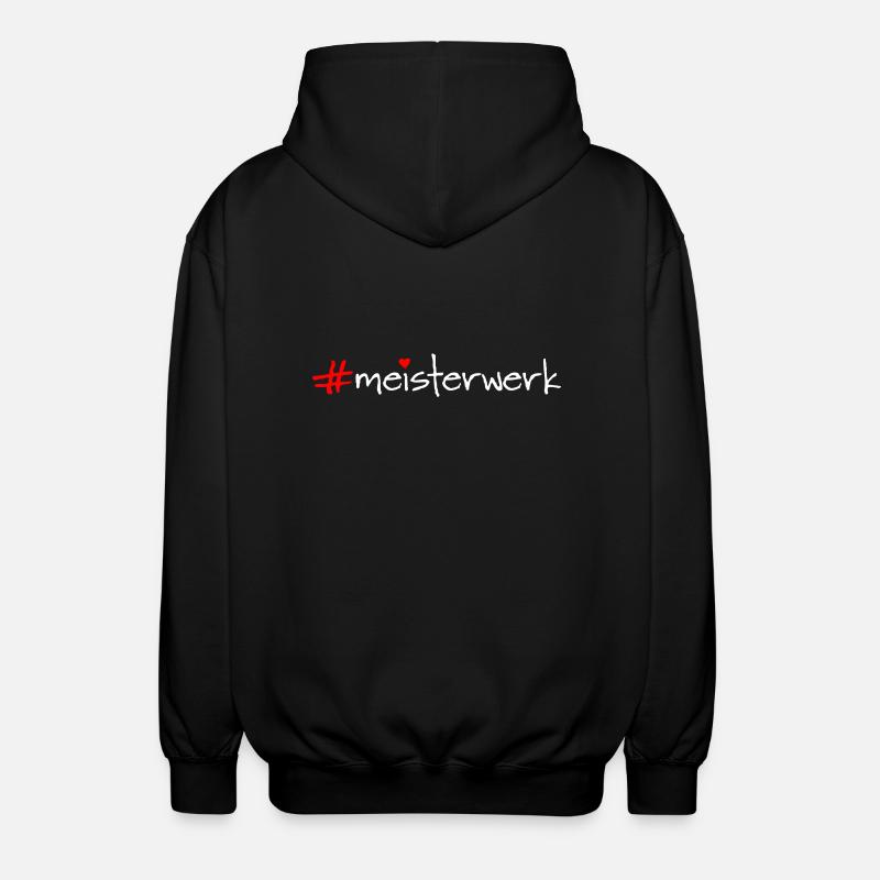 chef-d'œuvre - Veste à capuche unisexe - noir