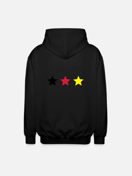 Germany - Unisex Hooded Jacket - black
