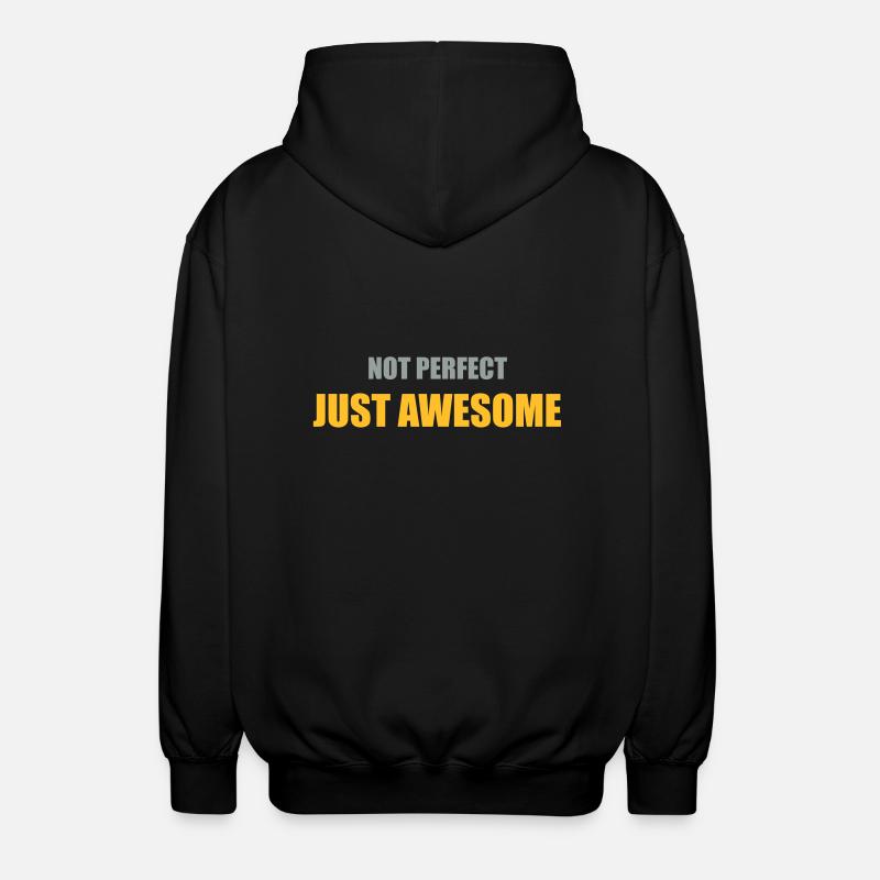 awesome - Veste à capuche unisexe - noir