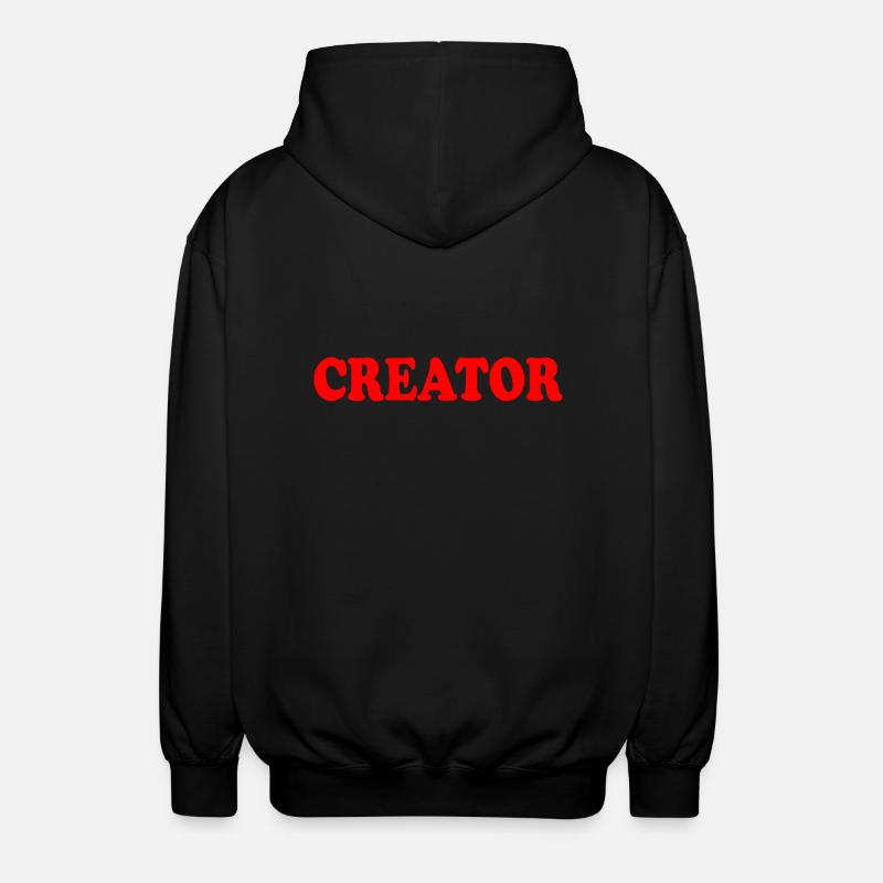 Creator - Veste à capuche unisexe - noir