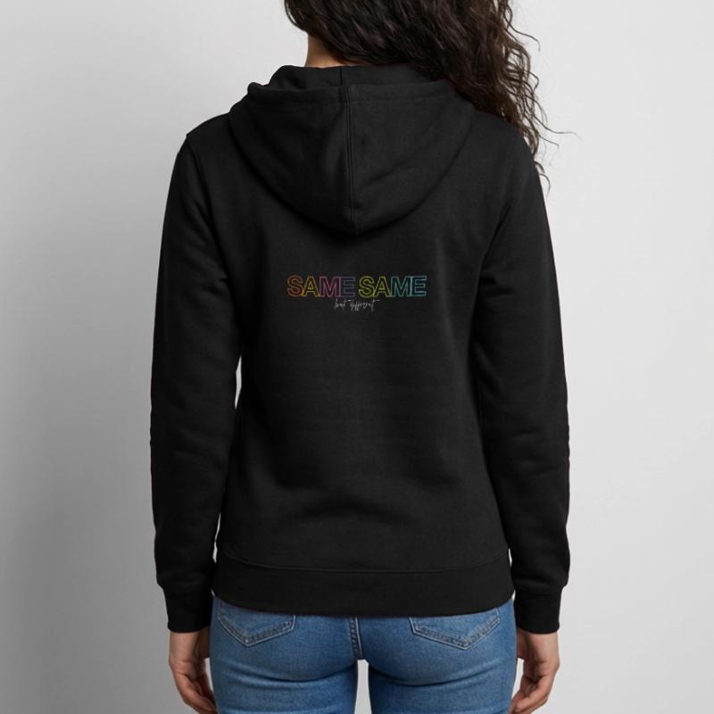 Same Same But Different Unisex Kapuzenjacke