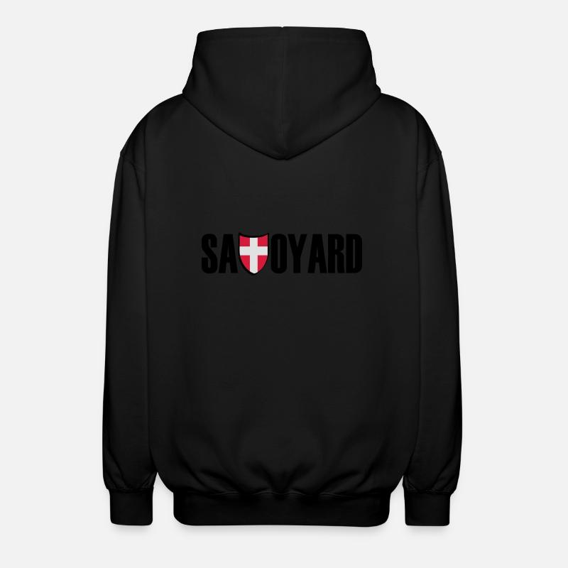 savoyard - Veste à capuche unisexe - noir